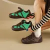 Zapatillas de entrenamiento retro de nicho alemanas para mujer, nueva colección otoño 2026, de suela gruesa, que aumentan la altura, zapatillas casuales versátiles