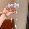 Accesorios para el Cabello Dinastía Han Regalo Estilo Antiguo para Niños Cadena para la Frente Puesto Tocado de Borla Estilo Chino Pinza para el Cabello de Niña Súper Hada Princesa