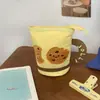 Estojo de Lápis Caneca de Água Desenho Animado Criativo, Alto Valor Estético, Bolsa de Papelaria Estilo Ins, Design de Nicho, Caixa de Material Escolar para Estudantes, Estojo de Lápis