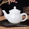 Taza de jade genuino cuenco de jade té imitación cuenco de jade blanco taza de té copa de vino tetera taza de té kung fu regalo