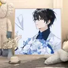 Além do Mundo Pintura a Óleo Digital DIY Colorir Preenchido à Mão Pintura a Óleo Personagem Protagonista Masculino Personagem de Romance Pintura a Óleo Acrílica