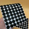 Junta de Sellado de Goma con Forma Especial Base de Ventilador Almohadilla para Pie Rejilla Redonda Negra con Cinta Adhesiva en la Parte Posterior