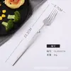 Conjunto de Talheres Ocidentais de Aço Inoxidável 410 Criativo Pérola Oriental Faca Fina, Garfo e Colher Talheres Portáteis Fabricante Atacado
