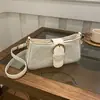 Bolso pequeño cuadrado texturizado retro transfronterizo para mujer, nuevo estilo verano 2026, bolso de hombro y cruzado moderno y versátil