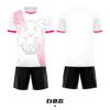 Fábrica Fonte Uniforme de Futebol Terno Jogo Treino Uniforme de Equipe Roupa Esportiva Secagem Rápida Respirável Número Imprimível Compra em Grupo