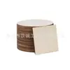 Rodajas de Madera Decorativas Cortadas con Láser Rodajas Geométricas de Madera Rodajas de Álamo Decoración DIY para el Hogar Rodajas de Madera Hechas a Mano Rodajas Redondas de Madera