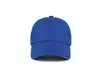 Gorra de béisbol de algodón de seis paneles con visera suave