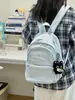 Nova mochila casual minimalista estilo japonês para meninas, adequada para compras diárias e lazer, oferecendo um visual descolado e relaxado