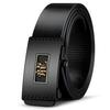 [Zodiaco] Cinturón de Cuero para Hombre con Hebilla Automática de Cuero Vacuno, Cinturón Casual de Negocios para Hombre de Mediana Edad en Stock