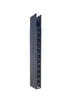 Columnas elevadoras de 3x6cm para estanterías de supermercado, añadiendo una capa extra y aumentando la altura en 30cm; disponible en varios estilos, incluyendo blanco lechoso y negro, adecuado para tiendas de conveniencia y farmacias