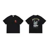 Atacado transfronteiriço verão 2026 nova marca da moda BAPE Camiseta com estampa clássica de macaco, camiseta unissex de manga curta