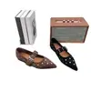 Sapatos Mary Jane com tachas e bico fino para mulheres, sapatos baixos de camurça para o outono de 2026 com fivela, sapatos rasos versáteis retrô para o trabalho