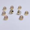 Tapones de Silicona de Moda Accesorios para Joyería DIY Postes para Pendientes Chapados en Oro Real Tapones Antideslizantes para Orejas Venta al por Mayor