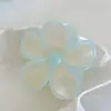 Nuevo Clip para el Cabello de Flor de Color Gelatina de Verano en Acrílico para Mujer, Pinza de Tiburón para el Cabello en la Parte Posterior de la Cabeza, Pinza para el Cabello para Recogido Parcial