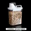 Nuevo recipiente sellado multicereales, caja de almacenamiento de granos a prueba de humedad, caja de conservación de snacks de alimentos secos a prueba de insectos, frasco de almacenamiento de cocina