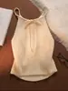 Camisola de punto estilo francés hecha a medida de fábrica con cuentas, tacto de alta gama, diseño sexy de espalda descubierta y top de punto elegante para usar como prenda exterior