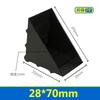 Protectores de Esquina de Plástico PP, Protectores de Esquina Anticolisión, Protectores de Esquina para Cajas de Cartón, Esquinas de Protección para Embalaje de Marcos de Muebles y Vidrio al por Mayor