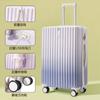 [Fábrica Estrictamente Seleccionada] Equipaje de Color Degradado Femenino de Aspecto Elegante Maleta con Ruedas 28 Gran Capacidad Estudiante Contraseña Viaje