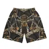Pantalones de Playa Deportivos Casuales de Marca de Moda Transfronteriza para Hombres y Mujeres 2024, Shorts de Felpa Estilo Frugal, Moda