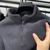 Chaqueta Polar para Hombre para Exteriores Hombres Más Terciopelo Otoño e Invierno 2024 Nuevo Cuello Alto para Hombres de Mediana Edad Chaqueta Cálida Ropa para Hombre Venta al por Mayor