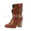 Zapatos de mujer de punta redonda en stock, tallas 35-43, para Wish, Amazon y sitios de comercio electrónico independientes, comercio exterior europeo y americano, suministrados por el fabricante durante todo el año