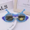 Óculos de sol infantis óculos de sol engraçados fofos óculos de sol polarizados para bebês meninos e meninas proteção solar de desenho animado óculos de sol