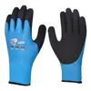 Luvas Estrela de Vaqueiro São Resistentes ao Desgaste, Duráveis, Antiderrapantes, Impermeáveis, Adequadas para Armazenamento a Frio, Canteiros de Obras e Uso no Inverno, com Luvas de Proteção para o Trabalho Espessadas e Forradas com Lã
