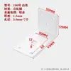 Conector de Esquina para Gabinete de Baño Antióxido Ángulo de Hierro Galvanizado Colgante Ángulo Recto Código de Esquina Engrosado Soporte de Fijación Colgador en Forma de Z