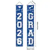 Pareados Transfronterizos de Temporada de Graduación, Decoración de Lugar, Banderines de Puerta, Banderines Colgantes Temáticos de la Generación 2026 y Decoraciones de Cortina de Puerta