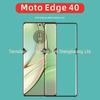 Adequado para filme temperado de celular MOTO Edge40 filme de vidro adesivo de borda curva Motorola edge40 borda adesiva