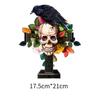 Estilo Punk Estampado de Calavera Transferencia de Calor DIY Ropa Camiseta Patrón Decorativo Exportación Venta Caliente Aliexpress Suministro