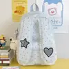 Mochila de Verano 2026 Nuevo Estilo Coreano Simple y Elegante con Lunares, Corazón y Orejas de Conejo, Mochila Ligera para Viajes Diarios de Oficinistas