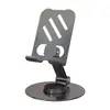 Suporte de Mesa Dobrável Rotativo Portátil para Celular, Suporte Mecânico Preguiçoso para Tablets, Suporte Universal para Estudo e Transmissão ao Vivo