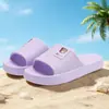 Pantuflas de Baño Transpirables Antideslizantes para Uso en Interiores del Hogar, Pantuflas de Baño de Eva con Suela Suave para Mujeres, Pantuflas Cómodas para Hombres