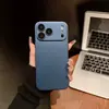 Funda para Teléfono con Sensación de Piel Mate para iPhone 18 Pro Max Apple 17 Cubierta con Protección contra Caídas para Lente Incorporado