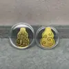 Pegatina de Teléfono de Oro Puro 999 Oro 2mg Princesa Por Favor Hazte Rico Rápido Lámina de Oro Atrae Dinero Pequeño Regalo Promocional Venta al por Mayor desde el Fabricante