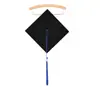 Gorros de Ceremonia de Graduación en Stock, Gorros de Licenciatura para Ceremonias de Mayoría de Edad de 18 Años, Gorros Ajustables de Licenciatura y Doctorado para Estudiantes Universitarios