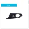 Adequado para para-choque dianteiro Volkswagen Golf 6 Mk6 09-13 Moldura da Lanterna de Neblina Grade da Lanterna de Neblina Rede Inferior