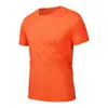 Camiseta Deportiva de Malla de Seda de Hielo para Correr y Entrenamiento para Hombre Verano Nuevo Correr Volumen al por Mayor Tops Ligeros de Secado Rápido de Manga Corta