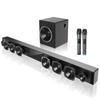Barra de Som Echo Wall para TV Doméstica de Alta Potência para Canto, Alto-Falante de Áudio Dominador para Home Theater, Subwoofer Bluetooth