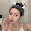 2026 nova tiara elegante e versátil para mulheres, tiara de pelúcia estilo coreano outono e inverno, presilha de cabelo de pelúcia fofa, tiara para maquiagem