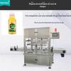 Máquina de enchimento de garrafas de vinagre de frutas Máquina de enchimento de jarras de vinagre de óleo comestível Máquina de enchimento de tampa de rosca de vinagre de maçã Máquina de enchimento de tampa de rosca automática