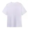 Camiseta de manga corta con cuello redondo logo estampado publicidad corporativa camisa cultural fija clase de bricolaje ropa de trabajo para hombres y mujeres bordado