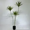 Planta de yuca cola de fénix artificial planta verde artificial sisal desierto tropical planta verde artificial bonsái grande de suelo decoración de ventana paisaje