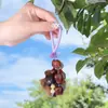 Colgante de Paz Bodhi de Cáscara de Fruta Natural DIY Nuevo Estilo Chino Campana Colgante de Sanación Sonora Mochila Colgante para Coche Adorno Producto Terminado Material