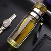 Copo Separador de Chá e Água, Copo de Chá de Vidro de Borossilicato Alto, Copo Personalizado com Logo, Copo de Lembrança, Copo de Vidro