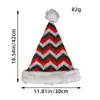 Nuevo Vacaciones Adulto Árbol de Navidad Rojo Engrosado Sombrero de Navidad Fiesta Infantil Astas Decoraciones Navideñas