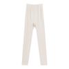 Tangge Outono e Inverno Seda Quente Calças Femininas Alta Elasticidade Bela Yabi Amoreira Seda Sem Costura Calças de Assentamento Calças de Outono Slim-fit