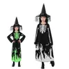 Nuevo disfraz de cosplay de Halloween transfronterizo, atuendo de Parca de calavera luminosa con ojos brillantes, disfraz de bruja fantasma