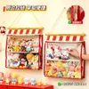 Bolsa Colgante para Guardar Muñecas, Bolsa de Exhibición a Prueba de Polvo para Muñecas Montada en la Pared, Almacenamiento de Colgantes de Cajas Sorpresa, Soporte de Exhibición para Muñecos de Peluche Montado en la Pared